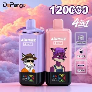 Airmez Fox 120K Puffs 4 In 1 Flavors Disposable Vape