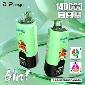 Airmez Fox 6in1 140K Puffs Disposable Vape
