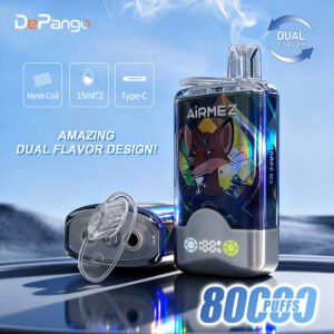 AiRMEZ FOX 2 IN 1 80K Puffs Disposable Vape